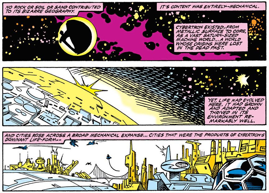 Marvel Comics explains Cybertron