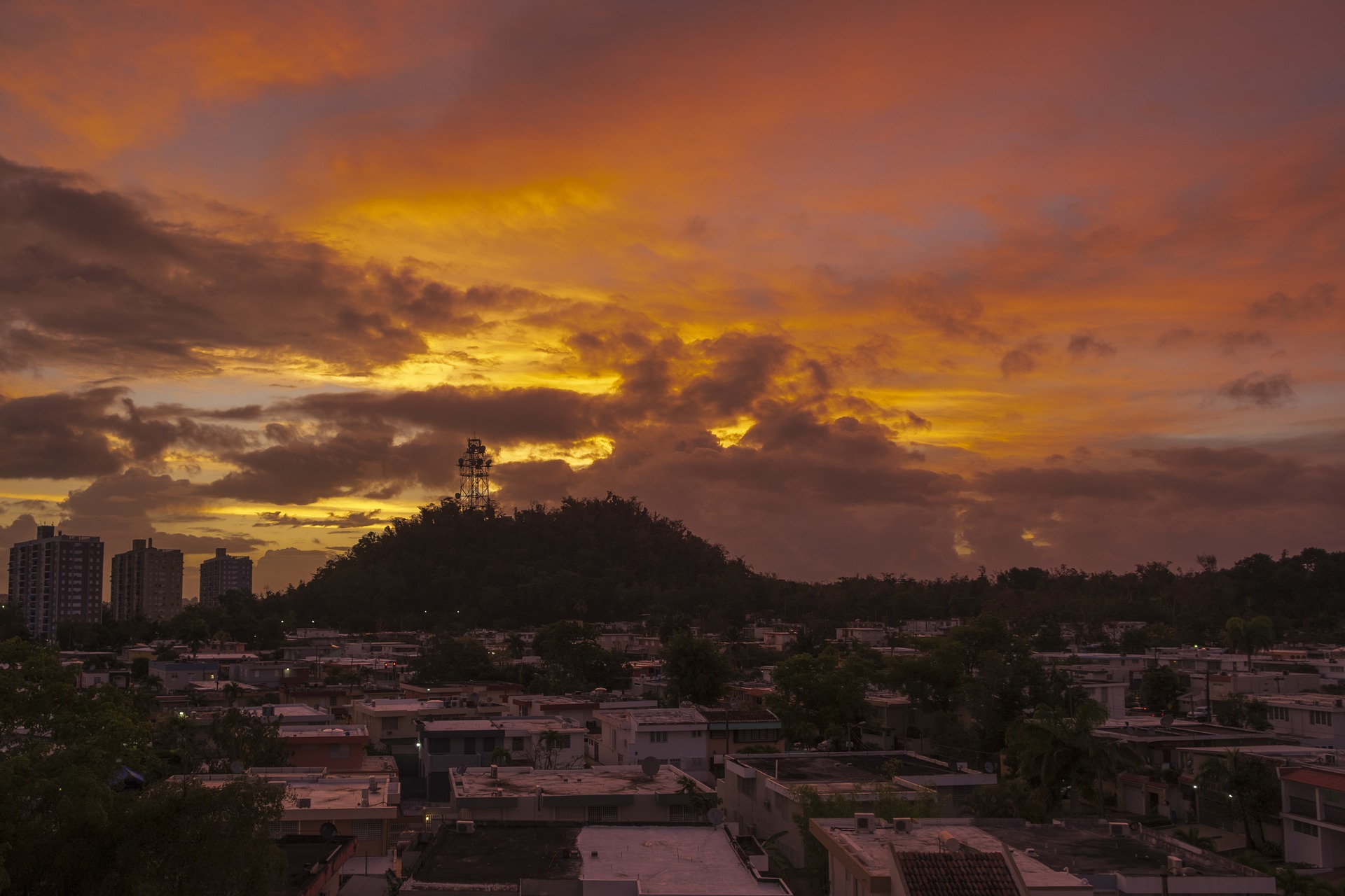 A sunrise in Puerto Rico